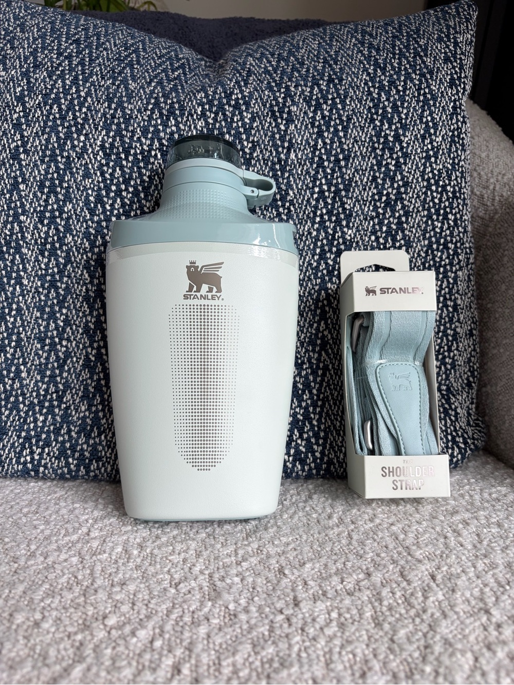 Stanley Cross Bottle 23oz in Mist Color - Picture 6 of 10